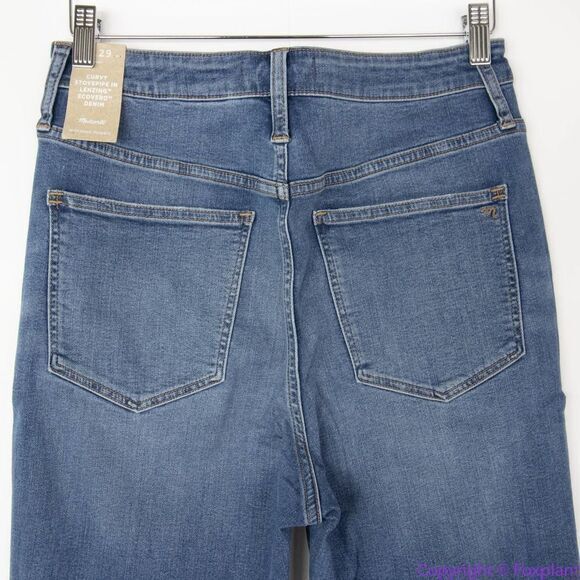 NEW Madewell Curvy Stovepipe Jeans‎ in Dearham Wash, 29 - Picture 7 of 13